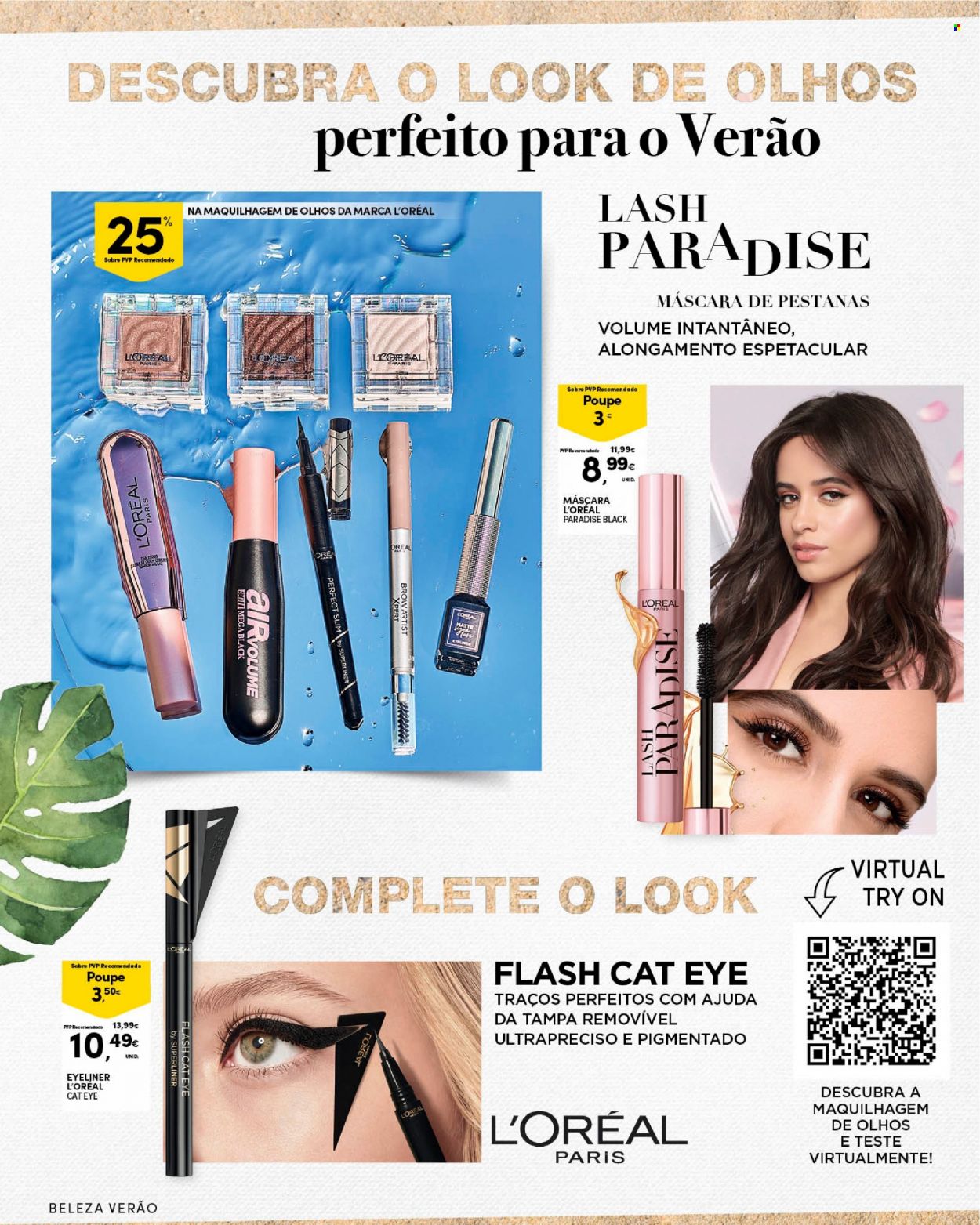 thumbnail - Folheto Continente - 21.6.2022 - 3.7.2022 - Produtos em promoção - L’Oréal, máscara, eyeliner. Página 4.