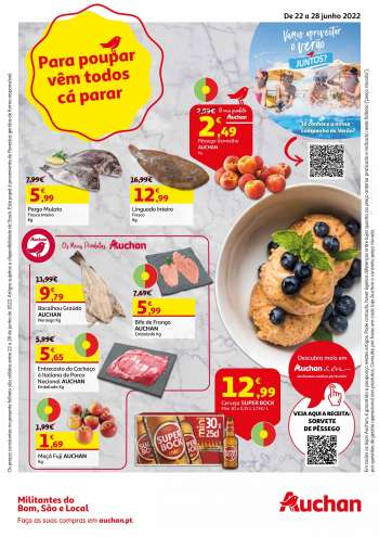 Folheto Auchan - 22.6.2022 - 28.6.2022.