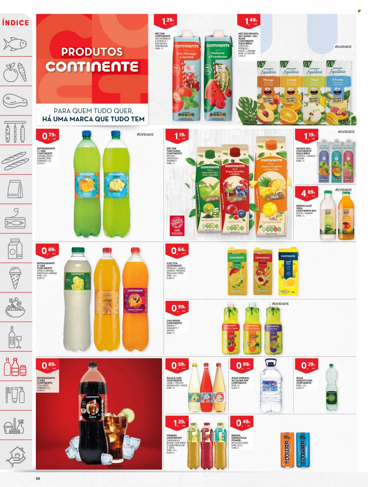 Folheto Continente - 28.6.2022 - 4.7.2022. Página 30