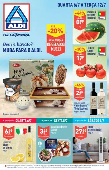 Folheto Aldi - 6.7.2022 - 12.7.2022.