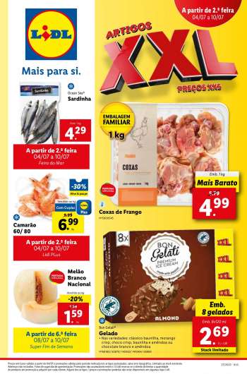 Folheto Lidl - 4.7.2022 - 10.7.2022.