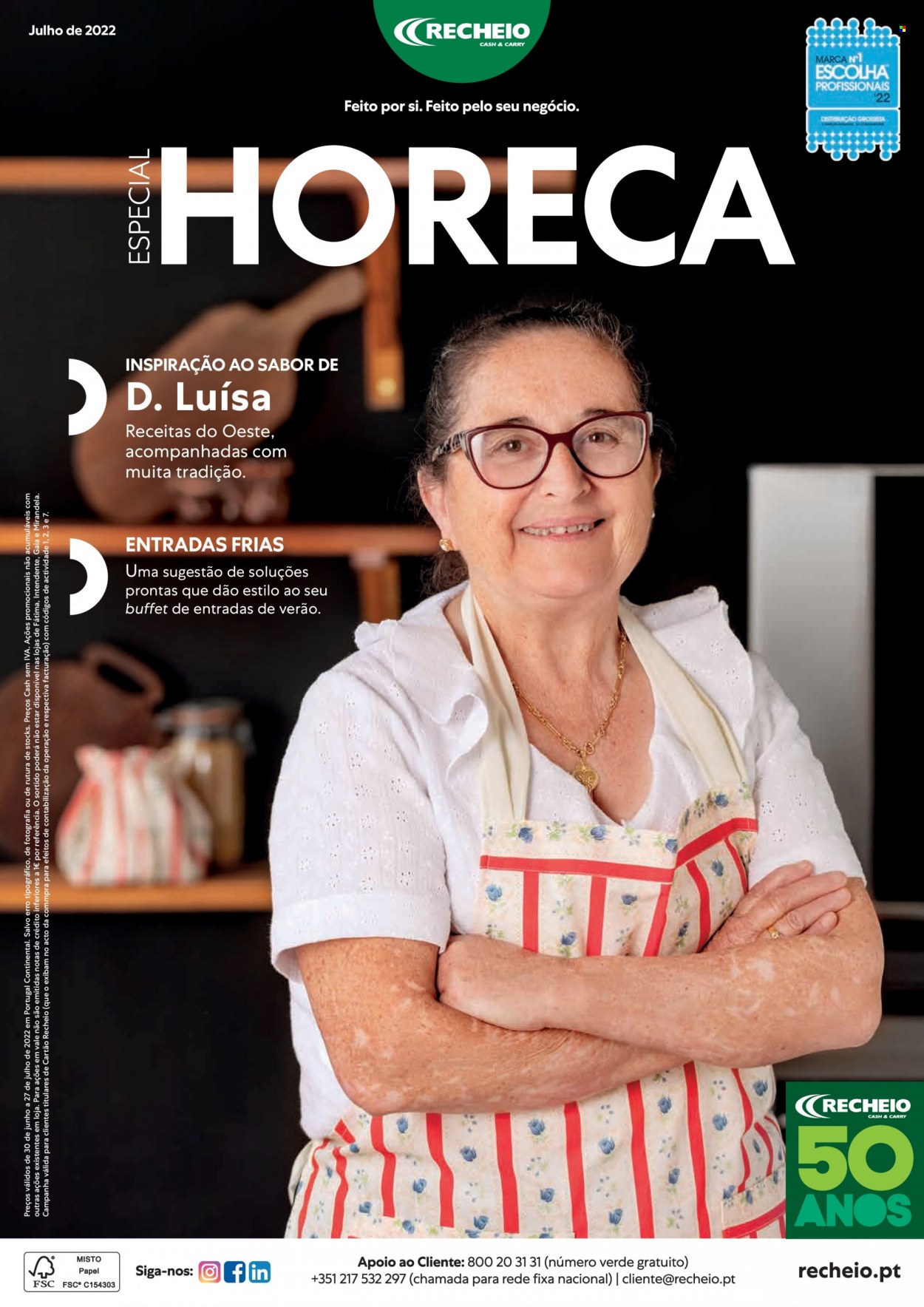Folheto Recheio - 30.6.2022 - 27.7.2022. Página 1