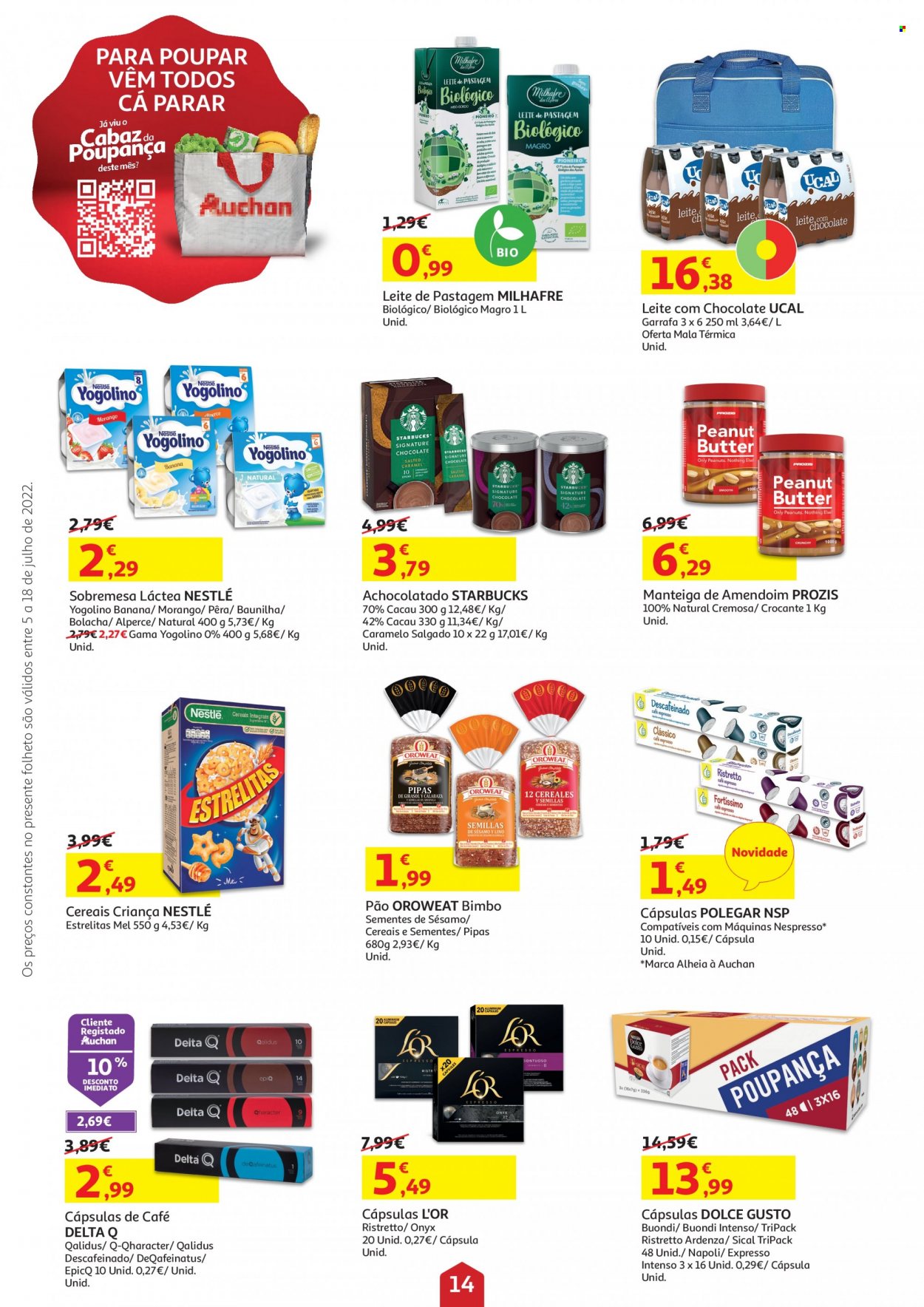 Folheto Auchan - 5.7.2022 - 18.7.2022. Página 14