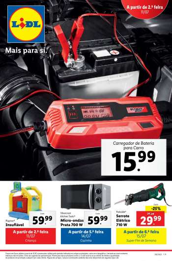 Folheto Lidl - 11.7.2022 - 17.7.2022.