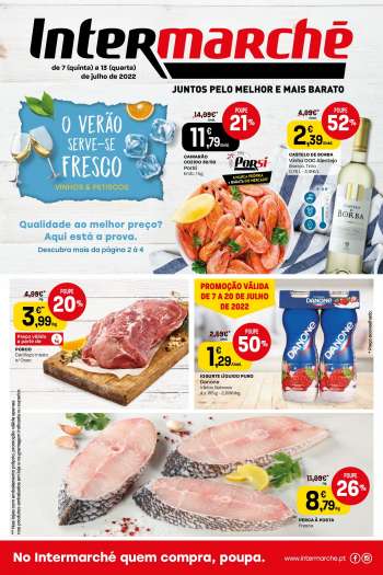 Folheto Intermarché - 7.7.2022 - 13.7.2022.