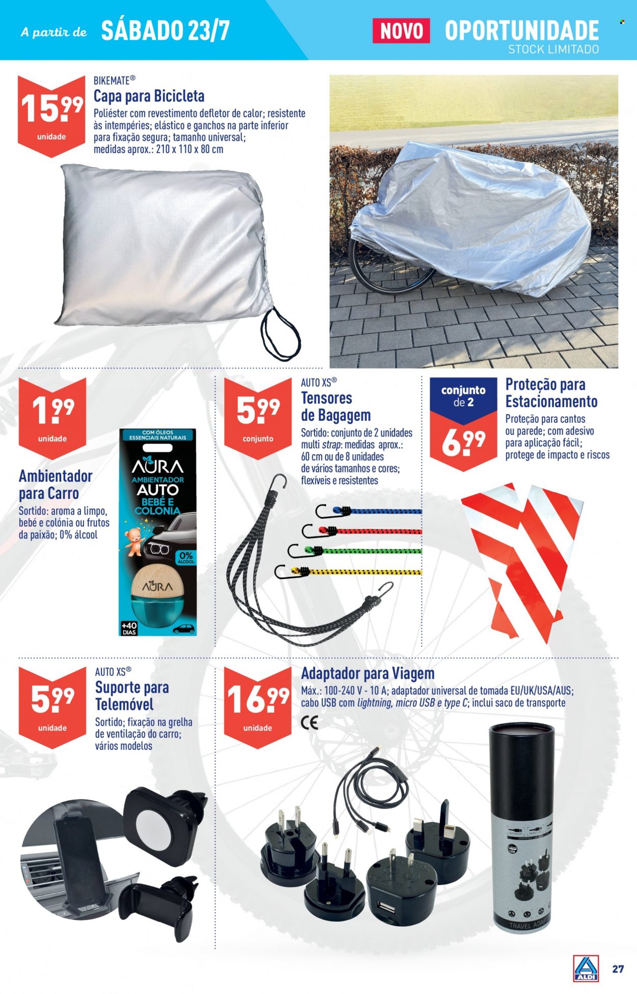 Folheto Aldi - 20.7.2022 - 26.7.2022. Página 27