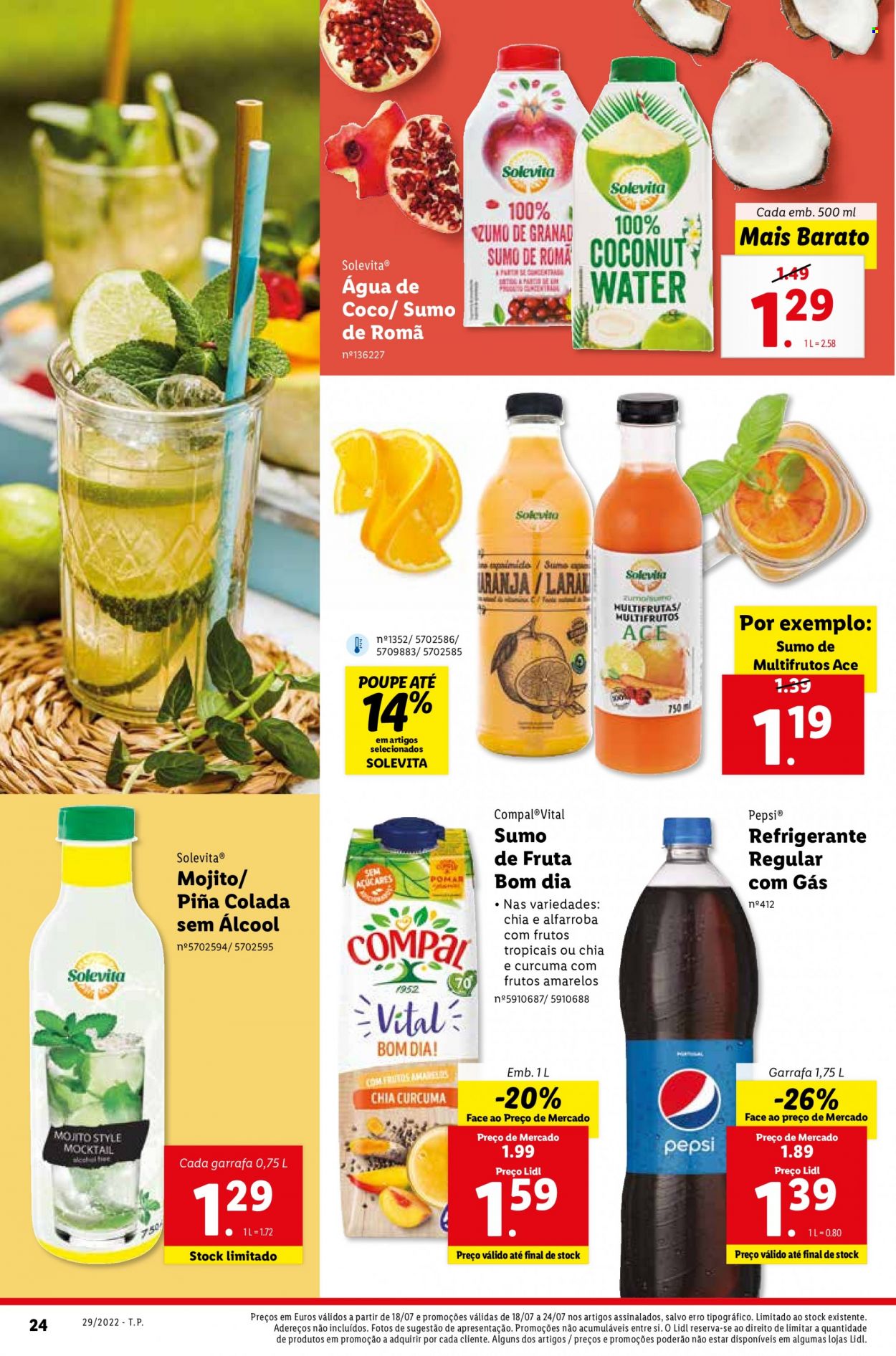 Folheto Lidl - 18.7.2022 - 24.7.2022. Página 43