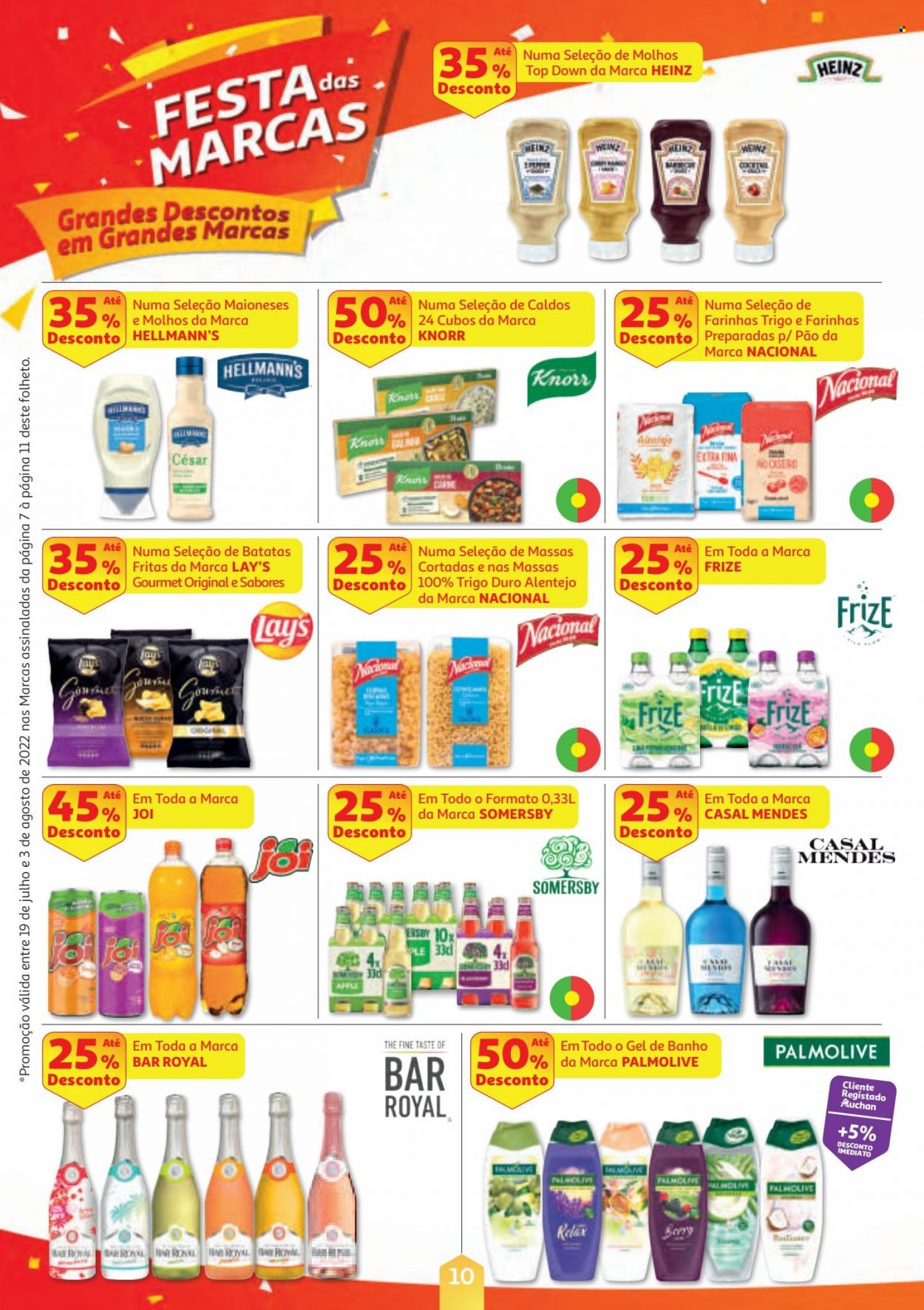 Folheto Auchan - 19.7.2022 - 3.8.2022. Página 10