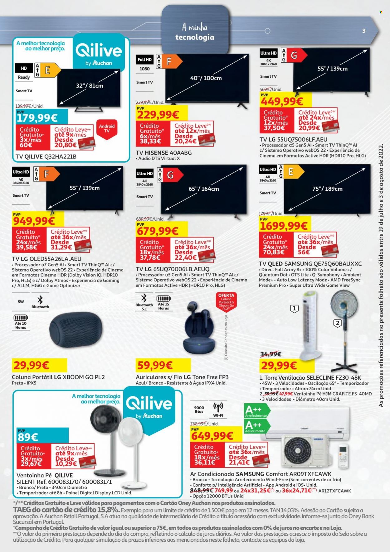 Folheto Auchan - 19.7.2022 - 3.8.2022. Página 34