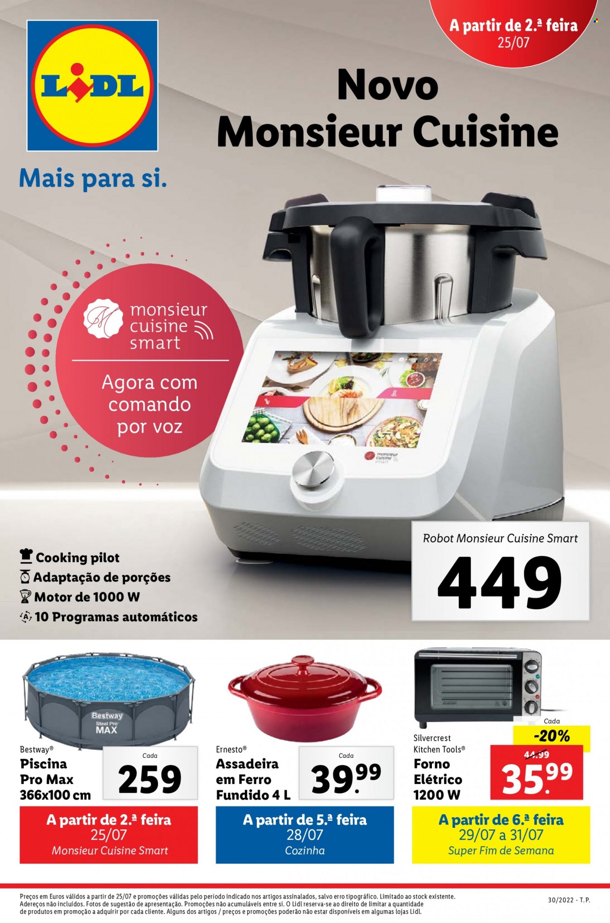 Folheto Lidl - 25.7.2022 - 31.7.2022. Página 1