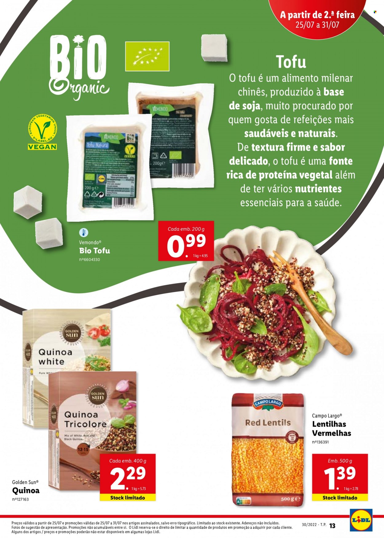Folheto Lidl - 25.7.2022 - 31.7.2022. Página 13