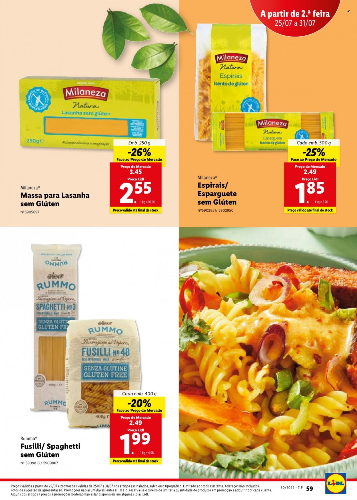 Folheto Lidl - 25.7.2022 - 31.7.2022. Página 59