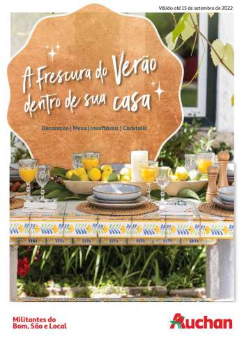 Folheto Auchan - 20.7.2022 - 15.9.2022.