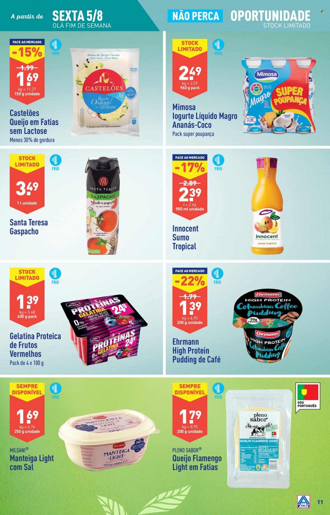 Folheto Aldi - 3.8.2022 - 9.8.2022. Página 11
