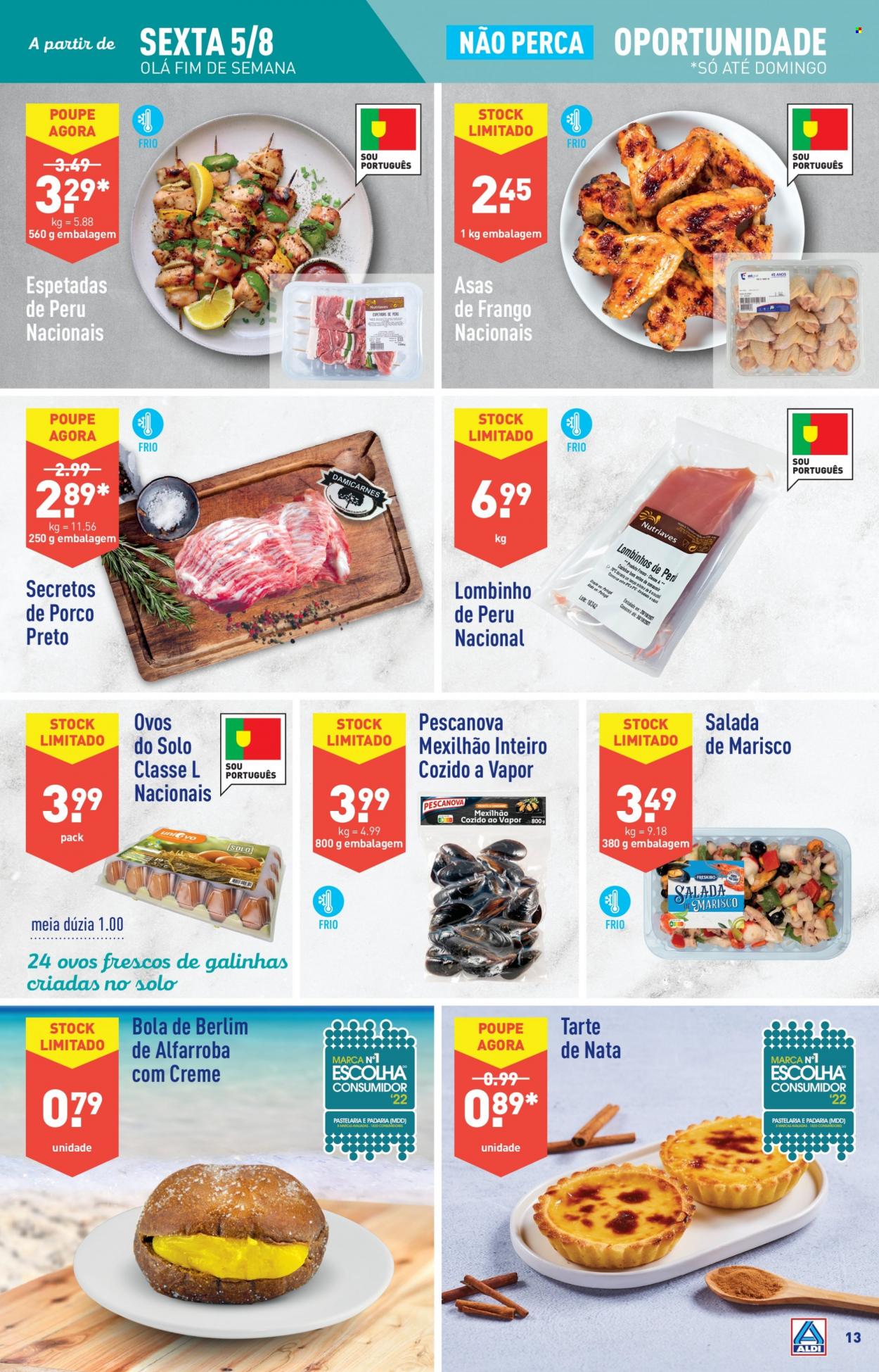 Folheto Aldi - 3.8.2022 - 9.8.2022. Página 13