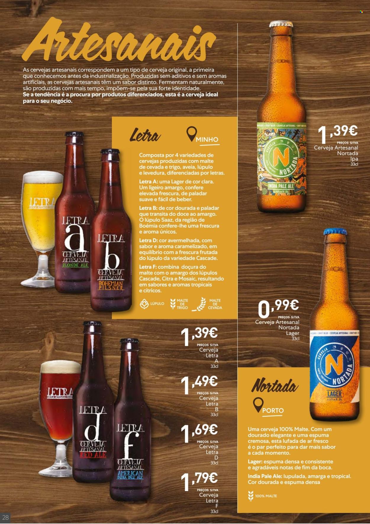 thumbnail - Folheto Recheio - 28.7.2022 - 31.8.2022 - Produtos em promoção - cerveja, levedura, aveia. Página 28.