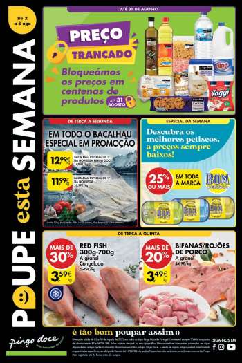 Folheto Pingo Doce - 2.8.2022 - 8.8.2022.