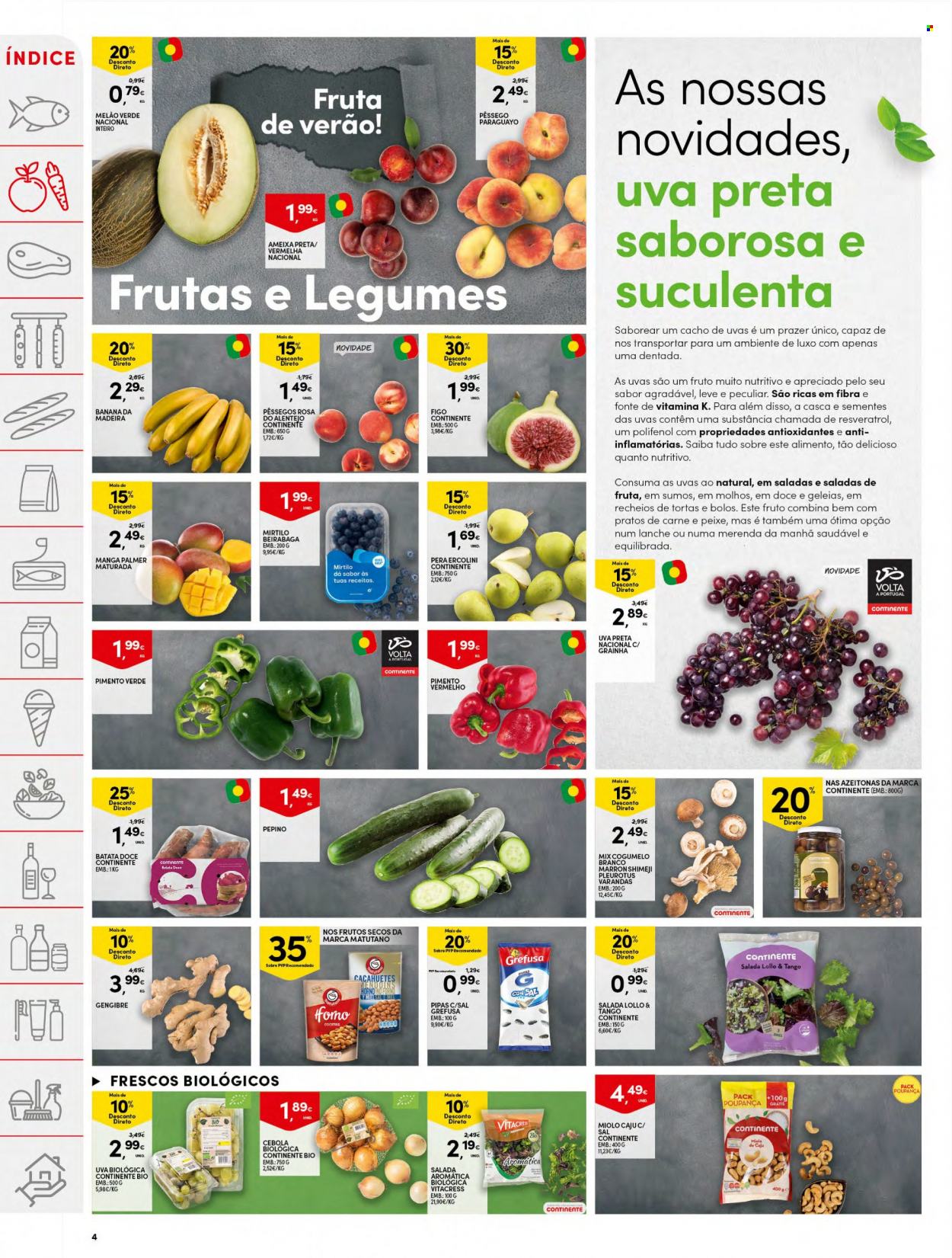 Folheto Continente - 2.8.2022 - 8.8.2022. Página 4