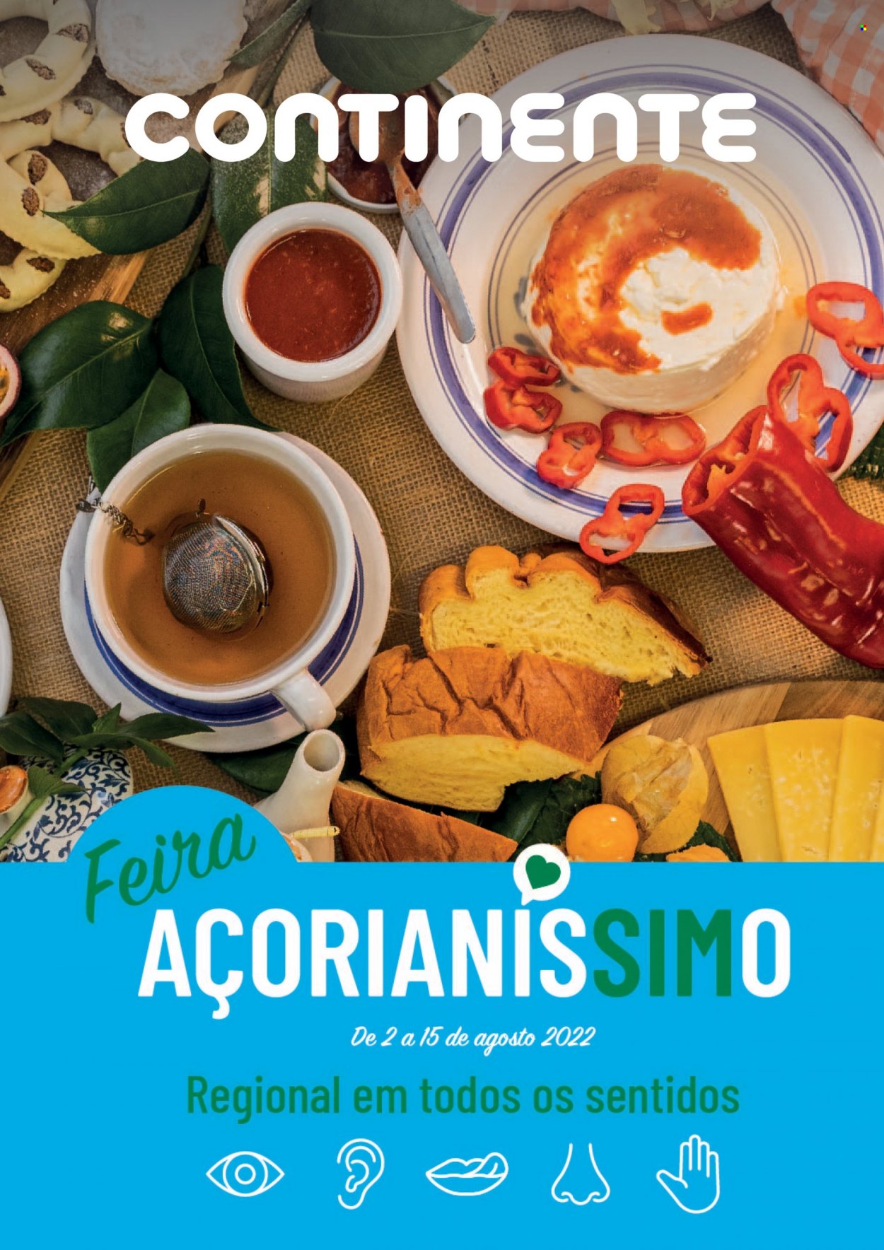 Folheto Continente Modelo - 2.8.2022 - 15.8.2022. Página 1