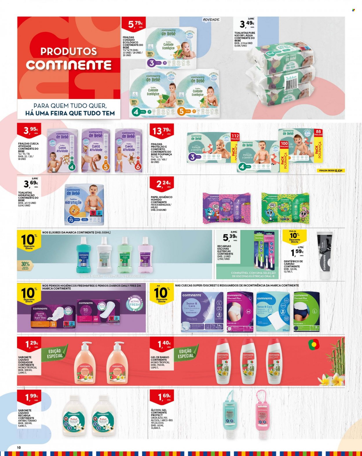 Folheto Continente Modelo - 2.8.2022 - 8.8.2022. Página 10