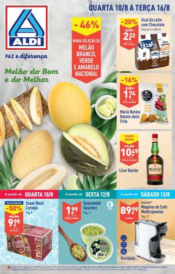 Folheto Aldi - 10.8.2022 - 16.8.2022.
