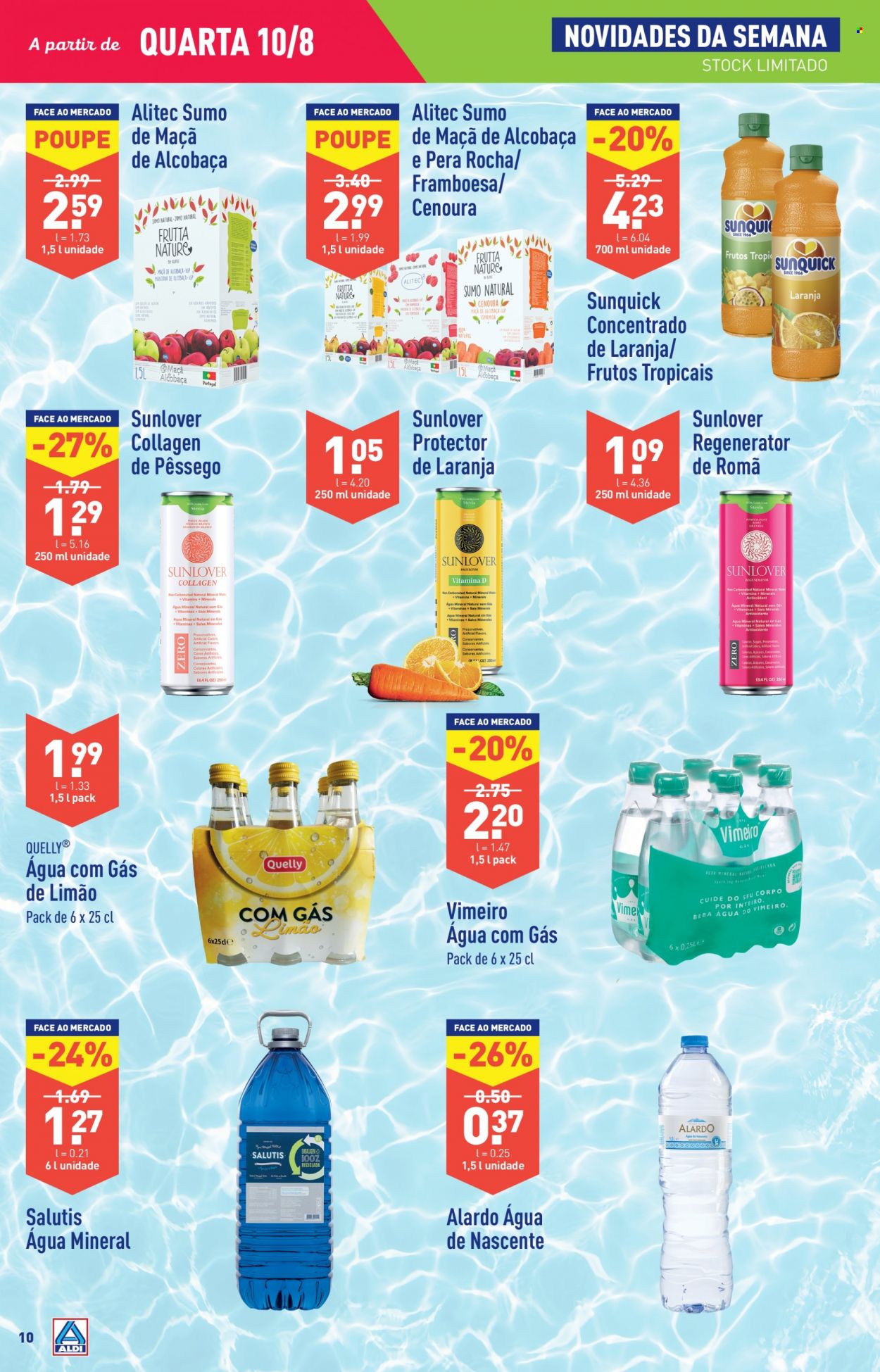 Folheto Aldi - 10.8.2022 - 16.8.2022. Página 10