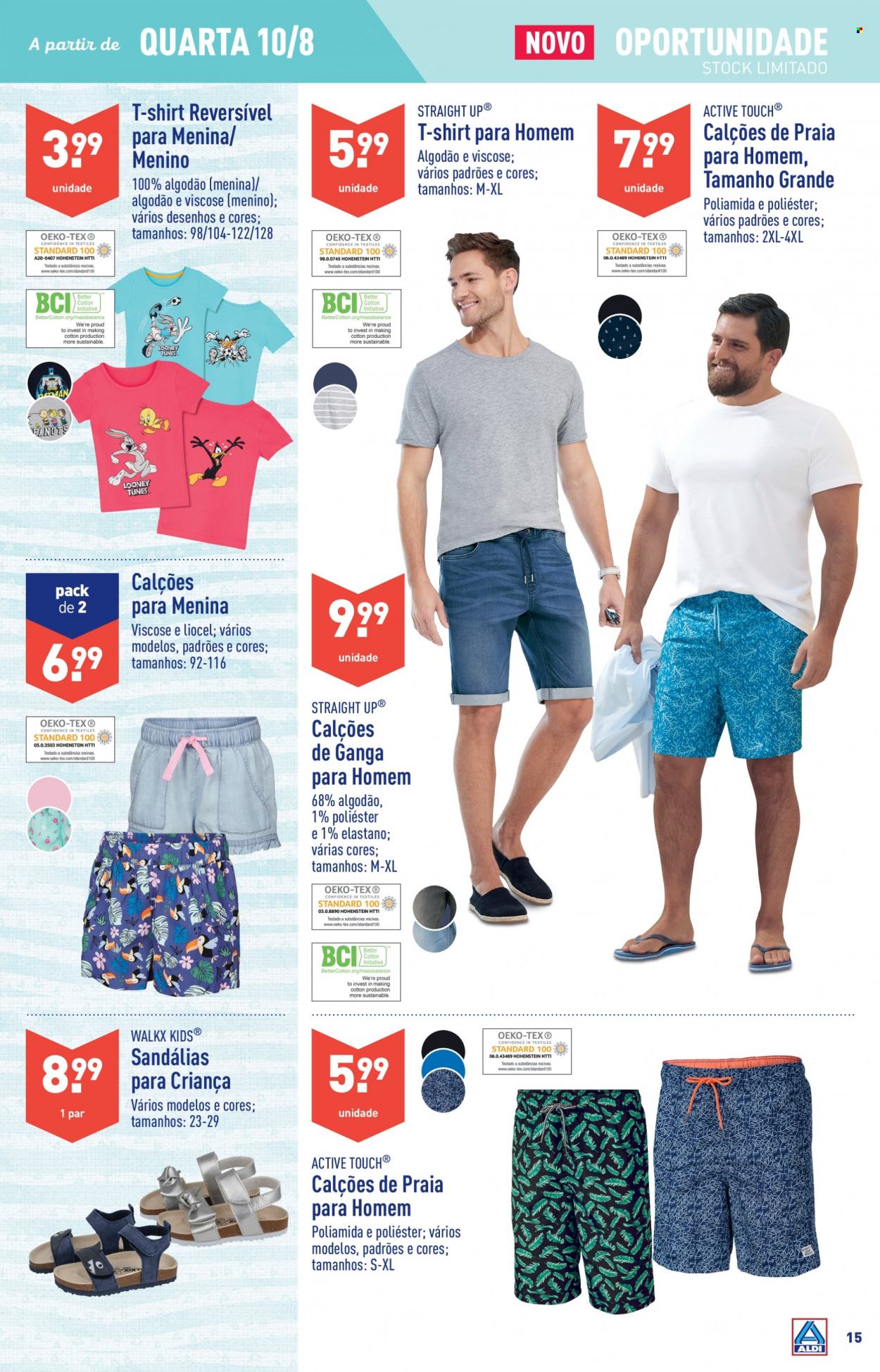 Folheto Aldi - 10.8.2022 - 16.8.2022. Página 15