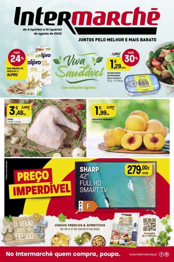 Folheto Intermarché - 4.8.2022 - 10.8.2022.