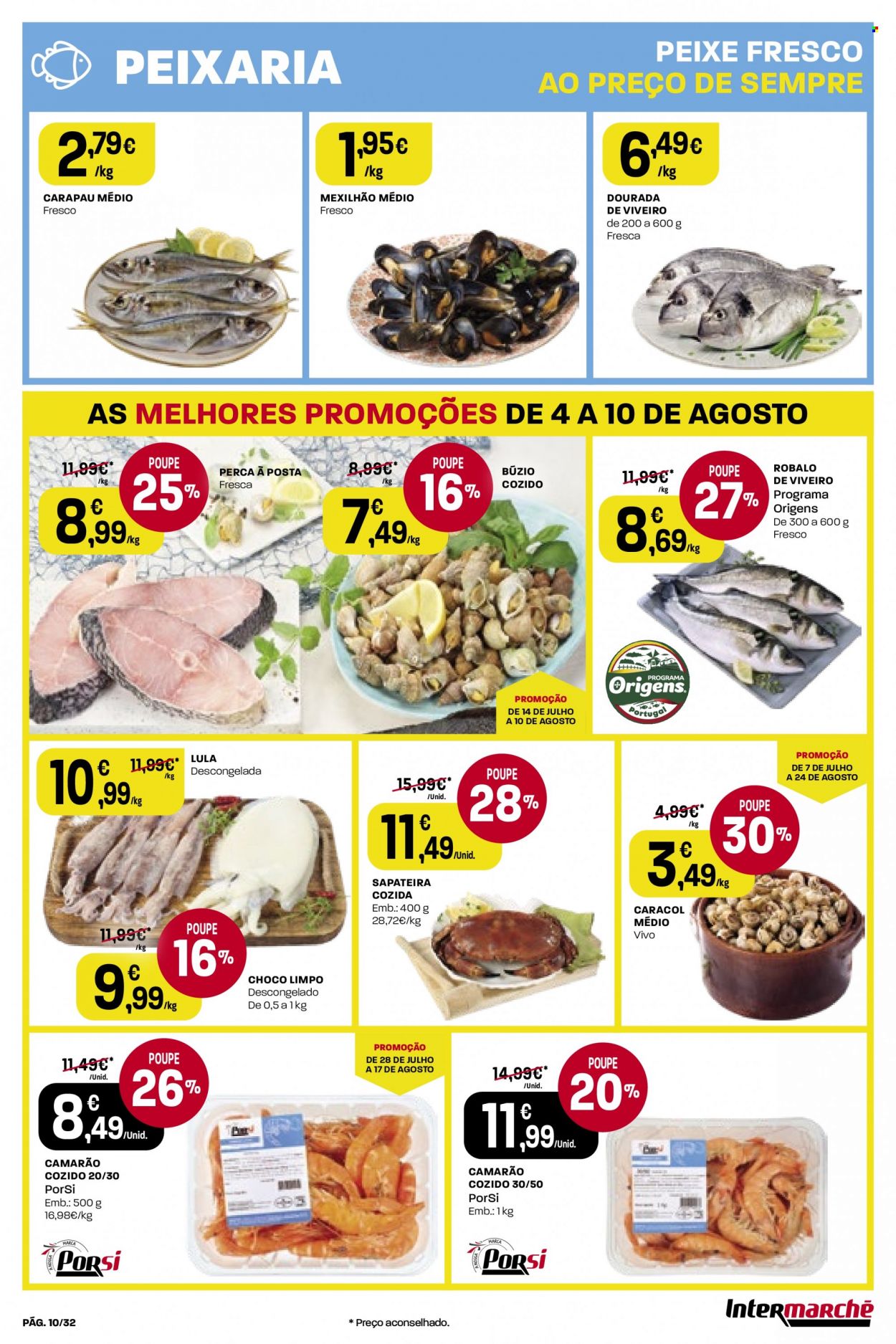 Folheto Intermarché - 4.8.2022 - 10.8.2022. Página 10