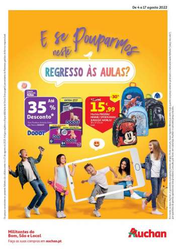 Folheto Auchan - 4.8.2022 - 17.8.2022.