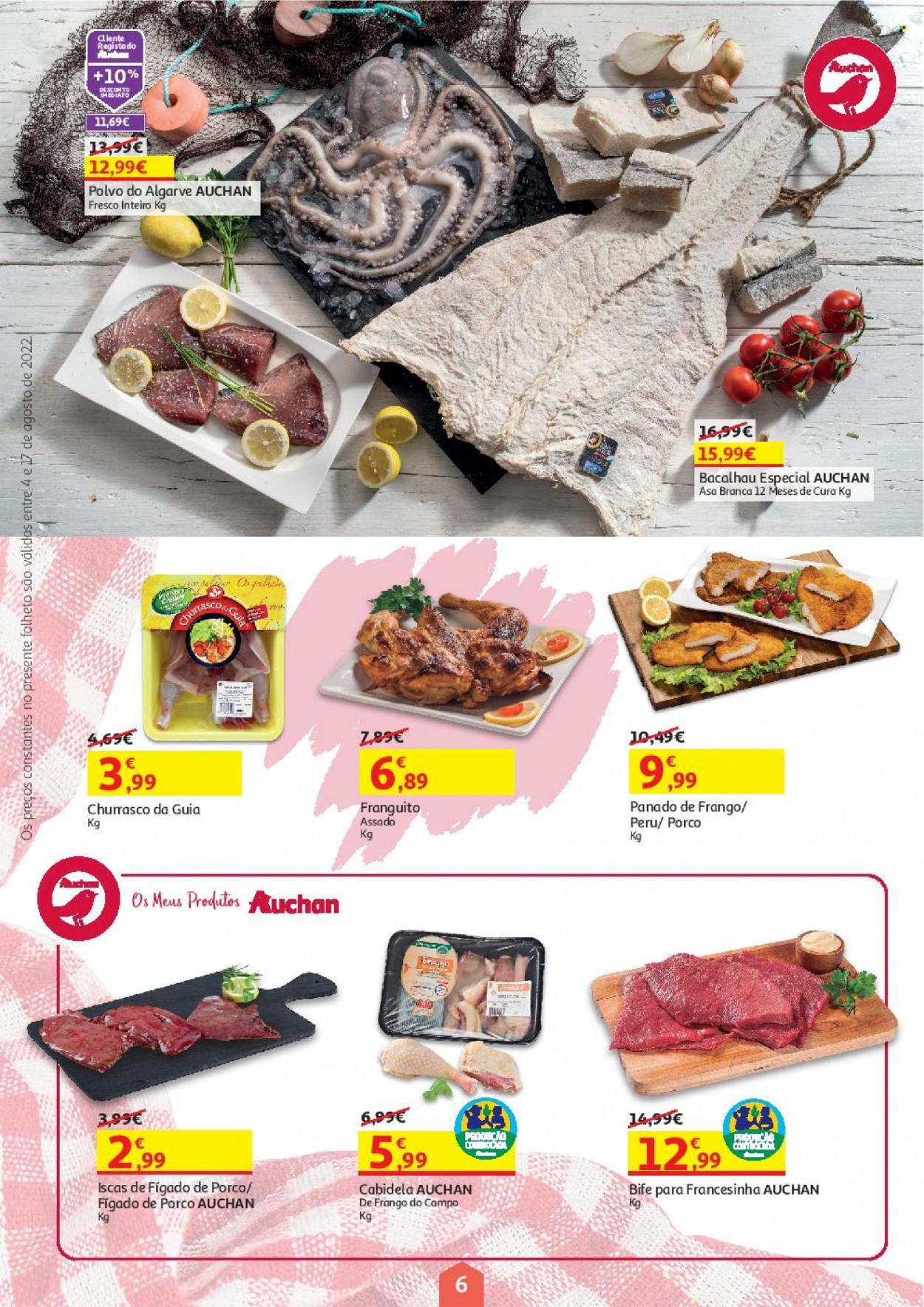 Folheto Auchan - 4.8.2022 - 17.8.2022. Página 6