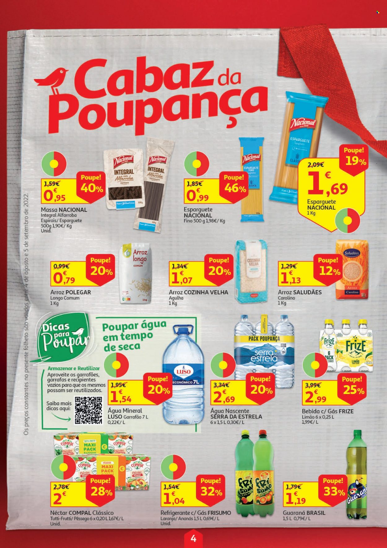 Folheto Auchan - 4.8.2022 - 5.9.2022. Página 4