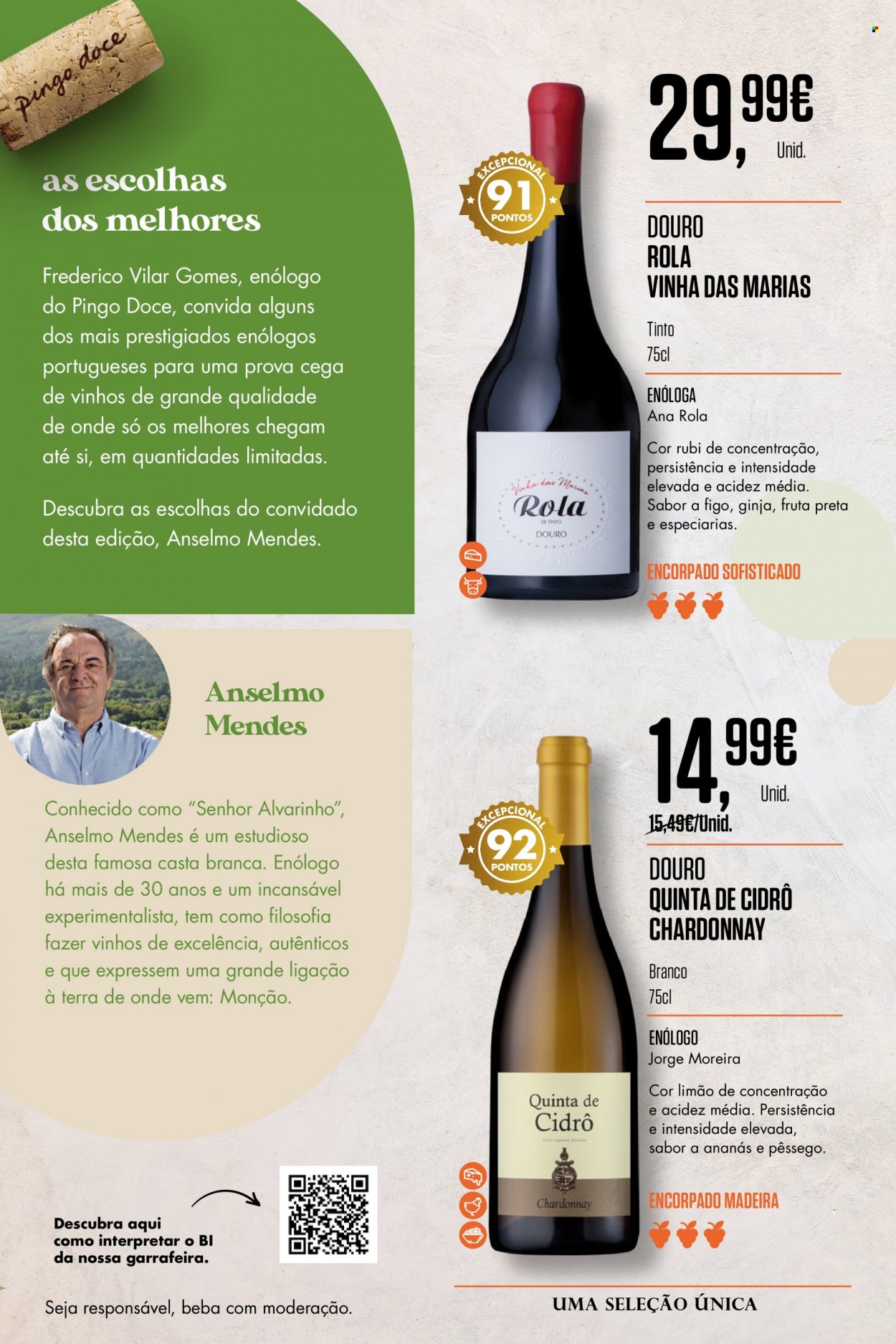 thumbnail - Folheto Pingo Doce - 9.8.2022 - 5.9.2022 - Produtos em promoção - especiarias, Chardonnay, vinho branco, ginja. Página 2.