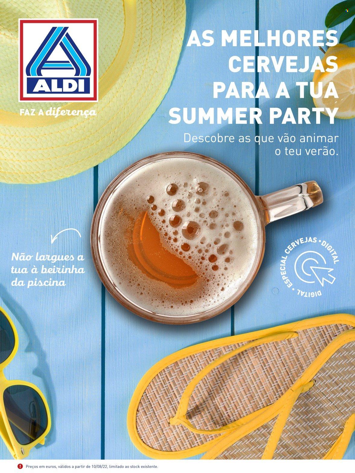 Folheto Aldi. Página 1