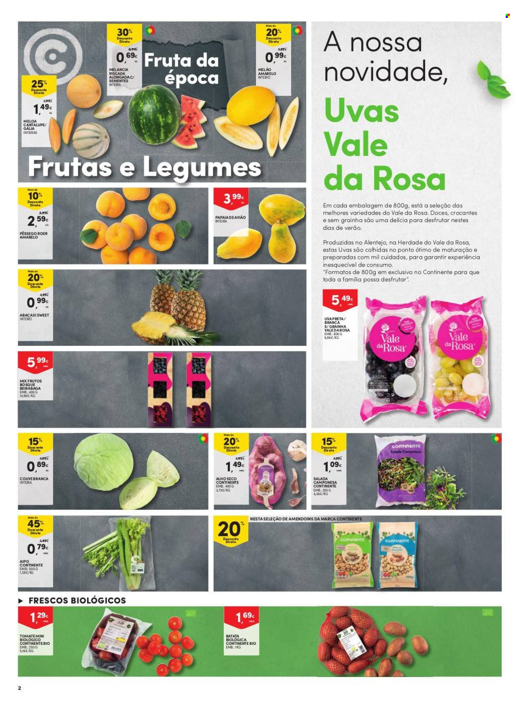 Folheto Continente Bom Dia - 9.8.2022 - 15.8.2022. Página 2