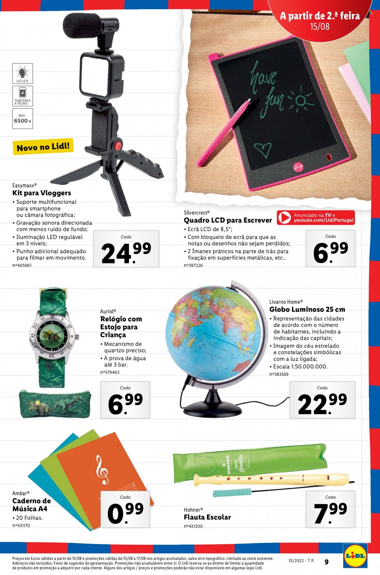 Folheto Lidl - 15.8.2022 - 21.8.2022. Página 43