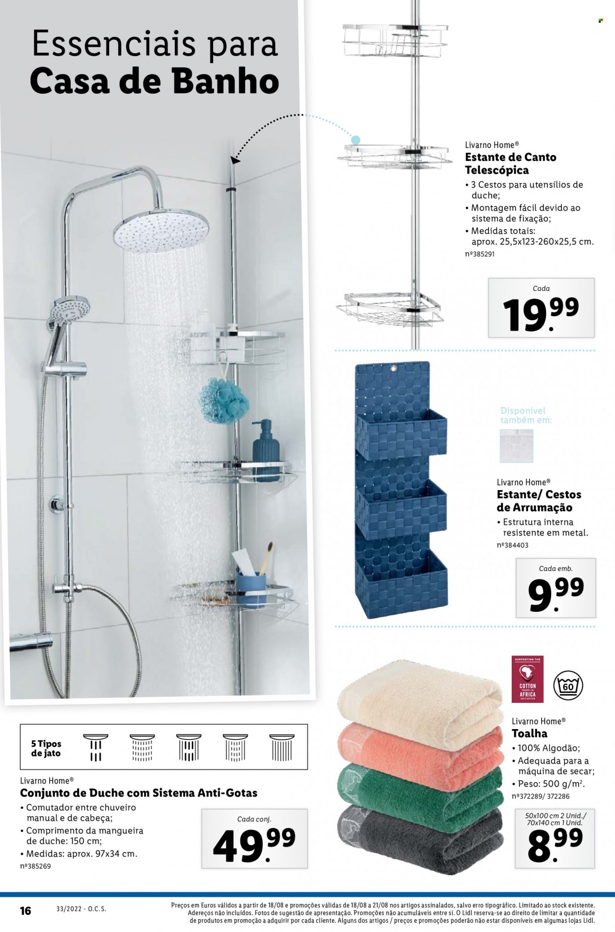 Folheto Lidl - 15.8.2022 - 21.8.2022. Página 50