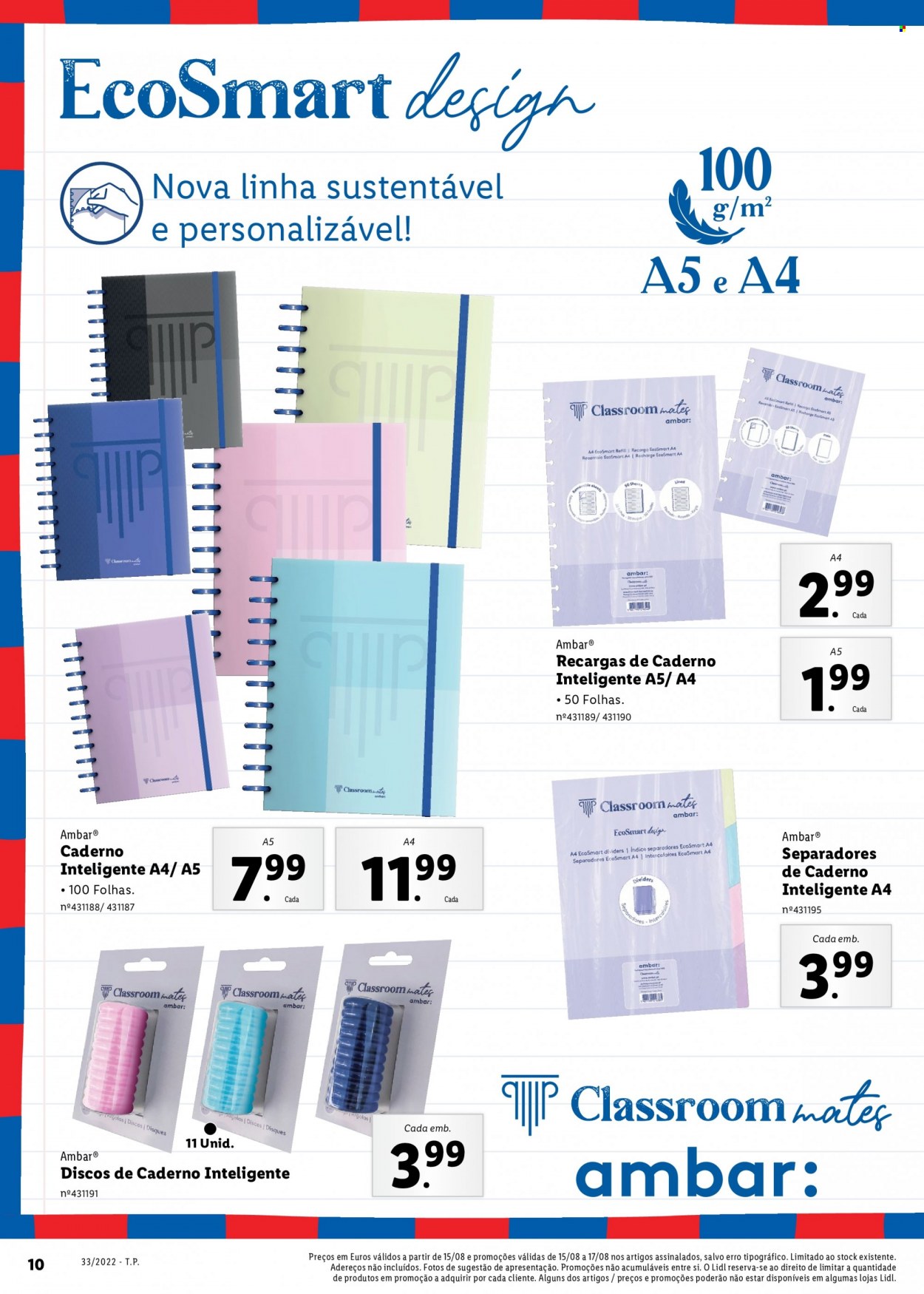 Folheto Lidl - 15.8.2022 - 21.8.2022. Página 10