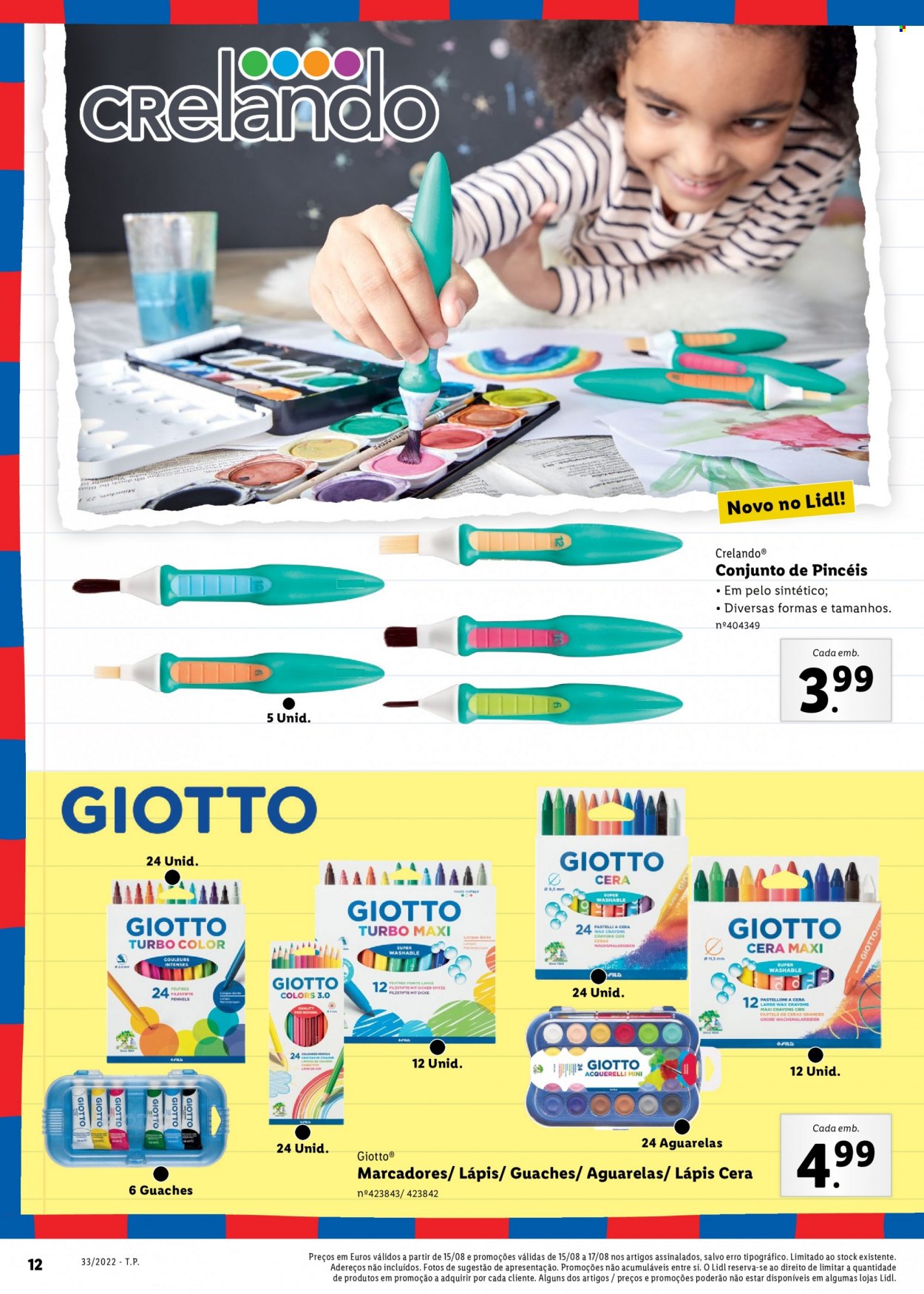 Folheto Lidl - 15.8.2022 - 21.8.2022. Página 12
