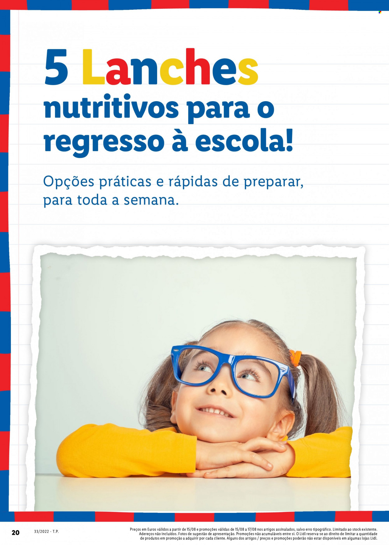 Folheto Lidl - 15.8.2022 - 21.8.2022. Página 20