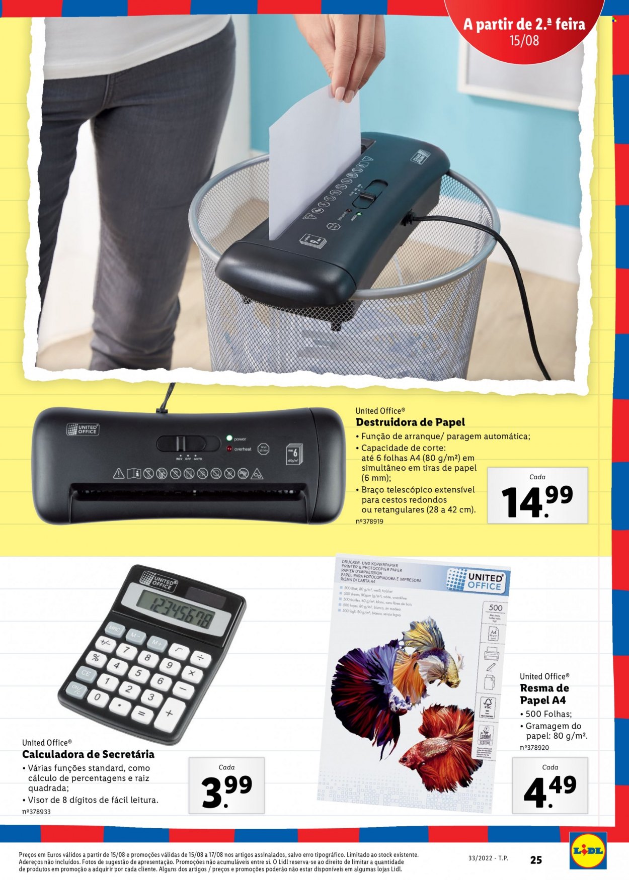Folheto Lidl - 15.8.2022 - 21.8.2022. Página 25