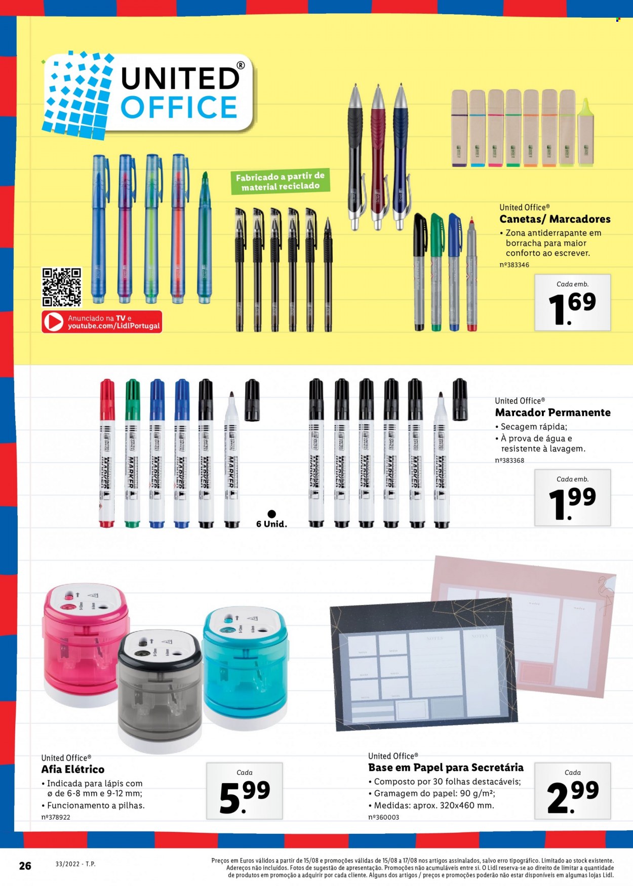 Folheto Lidl - 15.8.2022 - 21.8.2022. Página 26