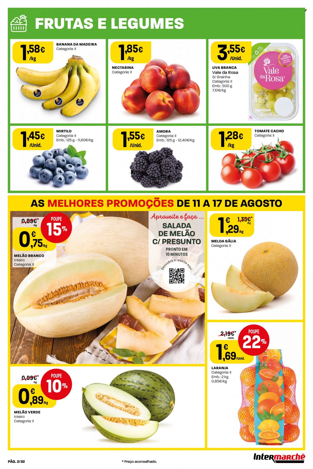 Folheto Intermarché - 11.8.2022 - 17.8.2022. Página 2
