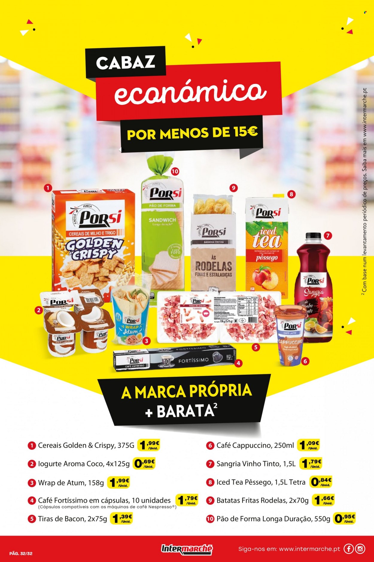 Folheto Intermarché - 11.8.2022 - 17.8.2022. Página 32