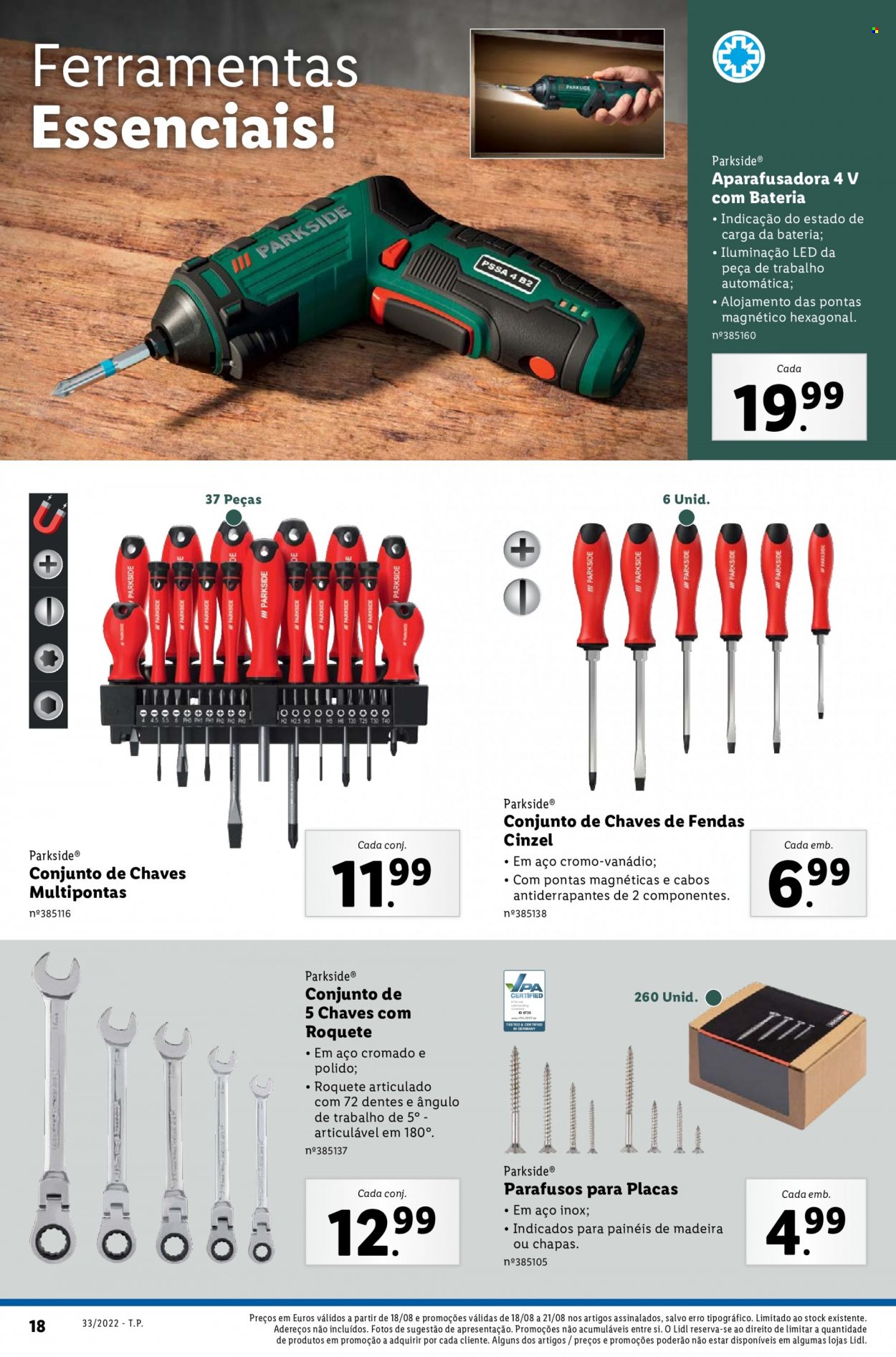 Folheto Lidl - 15.8.2022 - 21.8.2022. Página 20