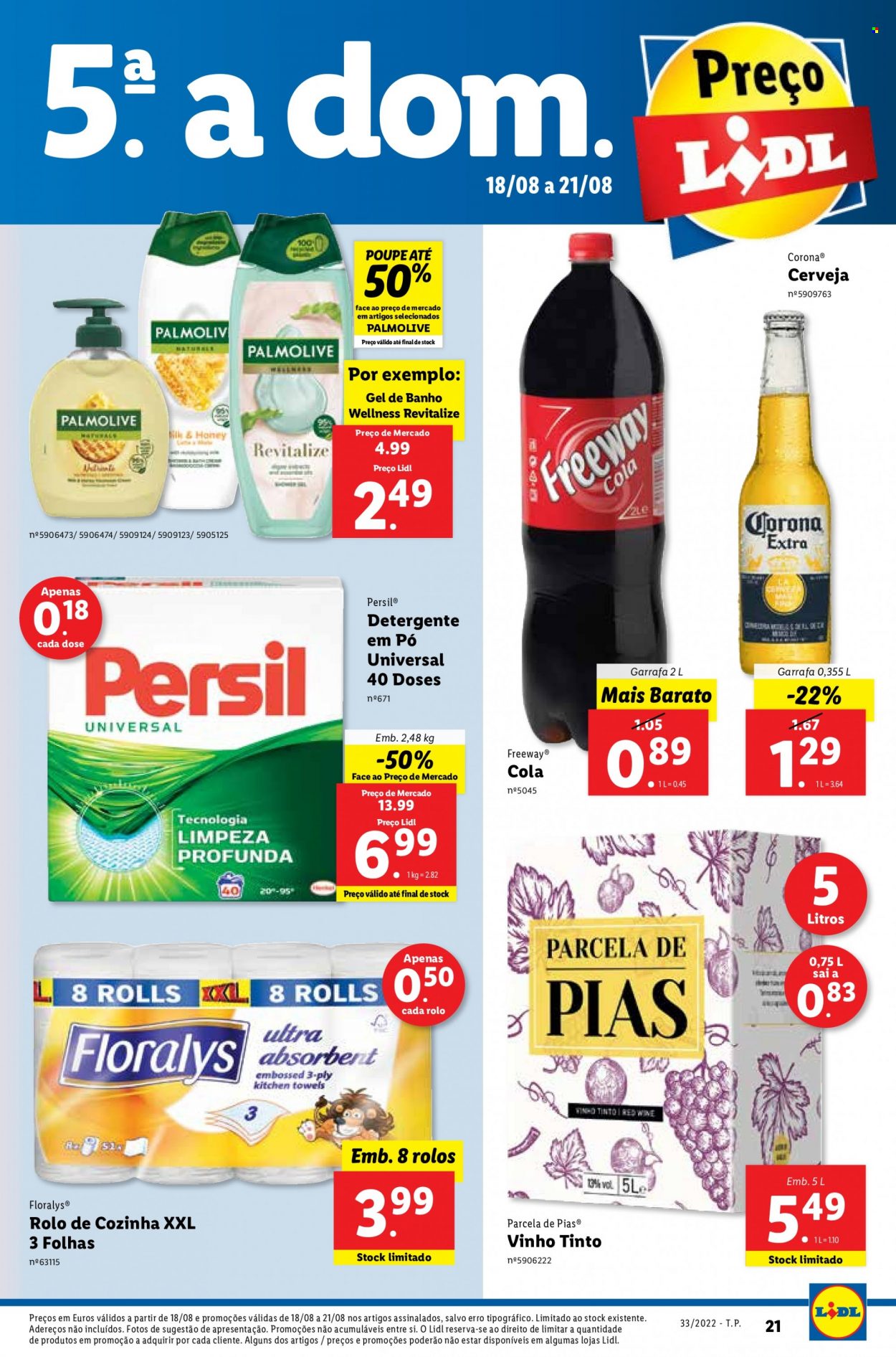 Folheto Lidl - 15.8.2022 - 21.8.2022. Página 45