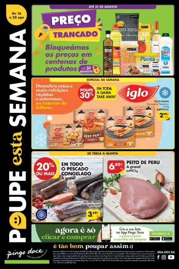 Folheto Pingo Doce - 16.8.2022 - 22.8.2022.
