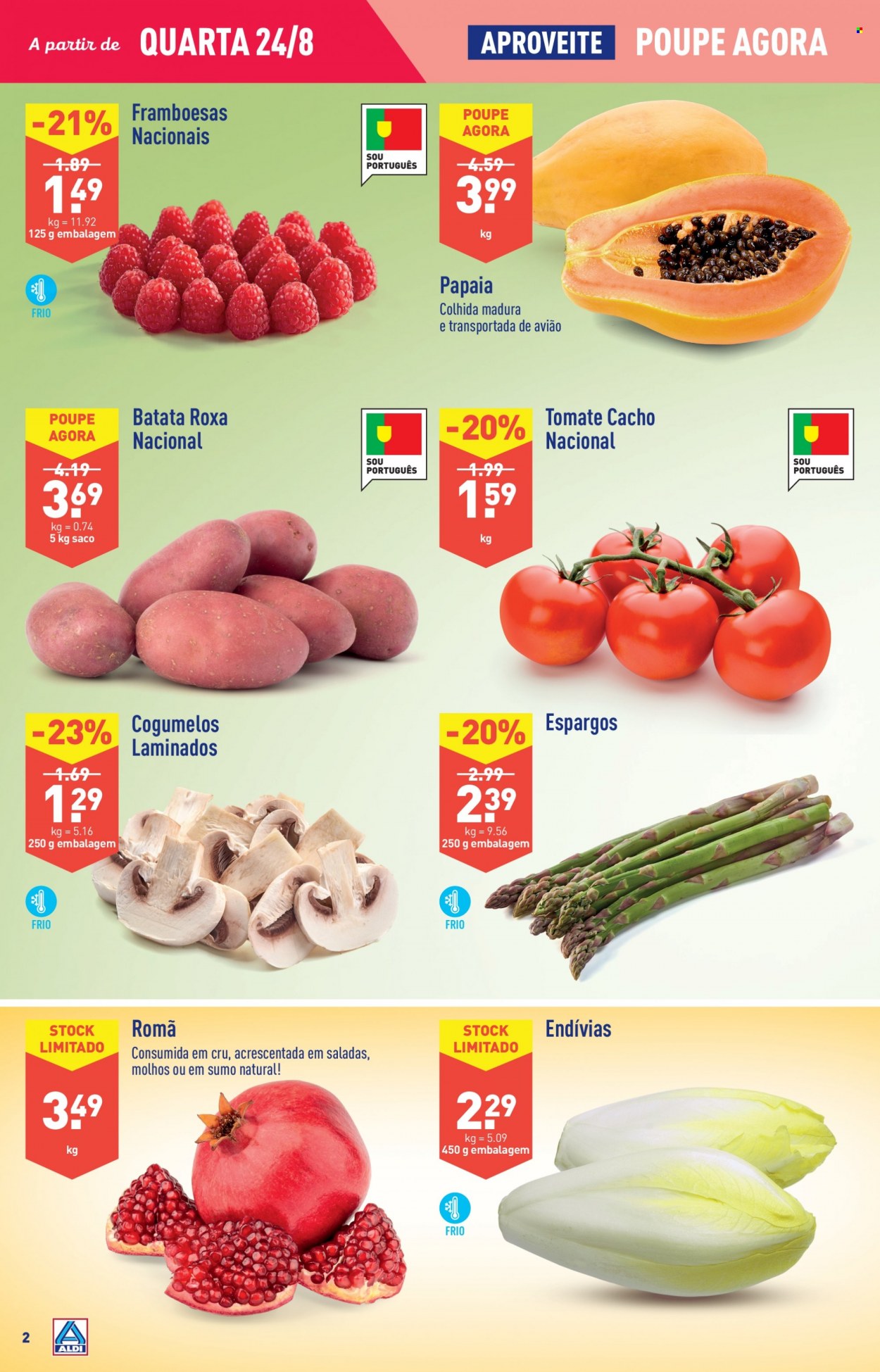 Folheto Aldi - 24.8.2022 - 30.8.2022. Página 2