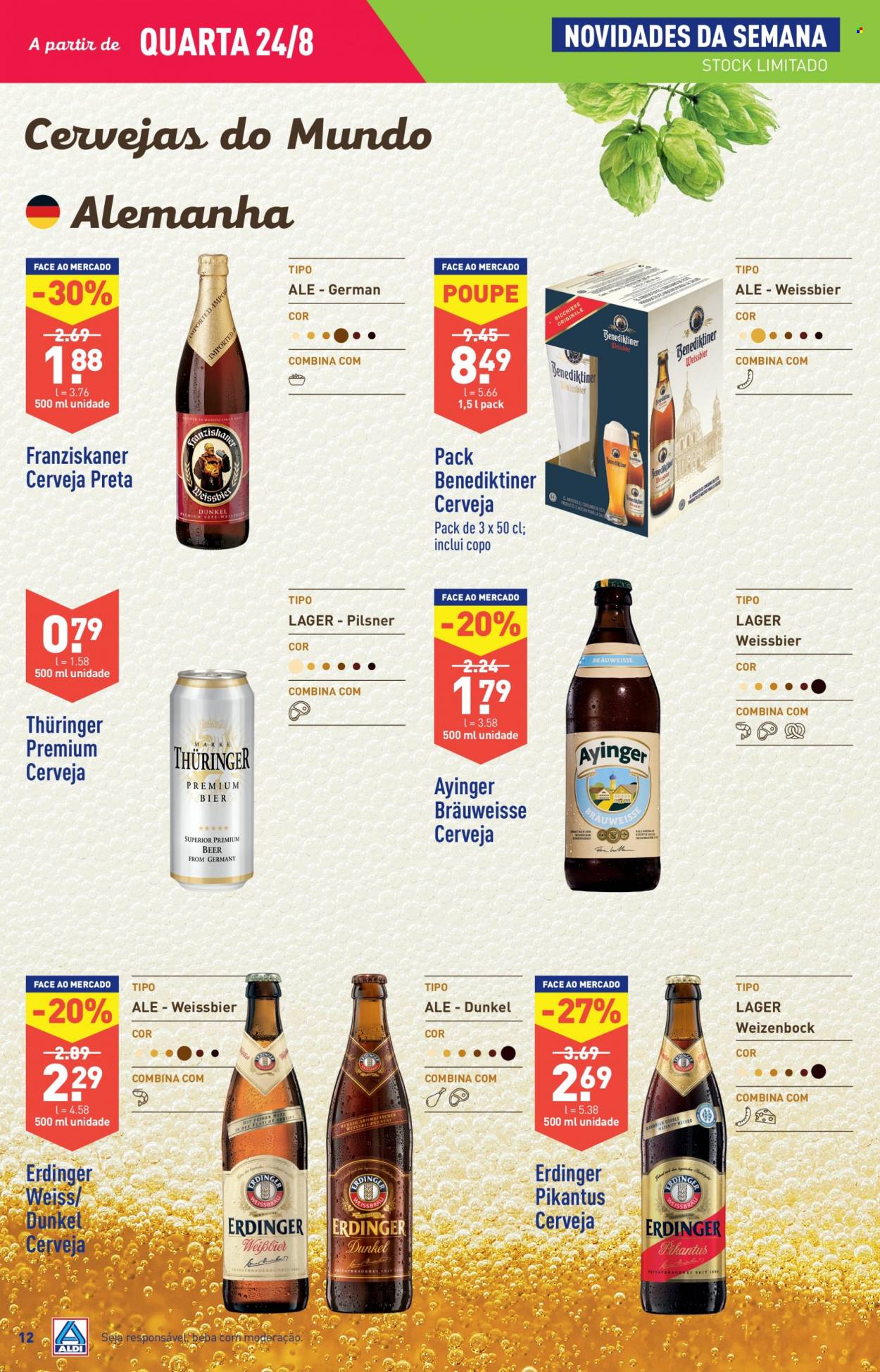 Folheto Aldi - 24.8.2022 - 30.8.2022. Página 12