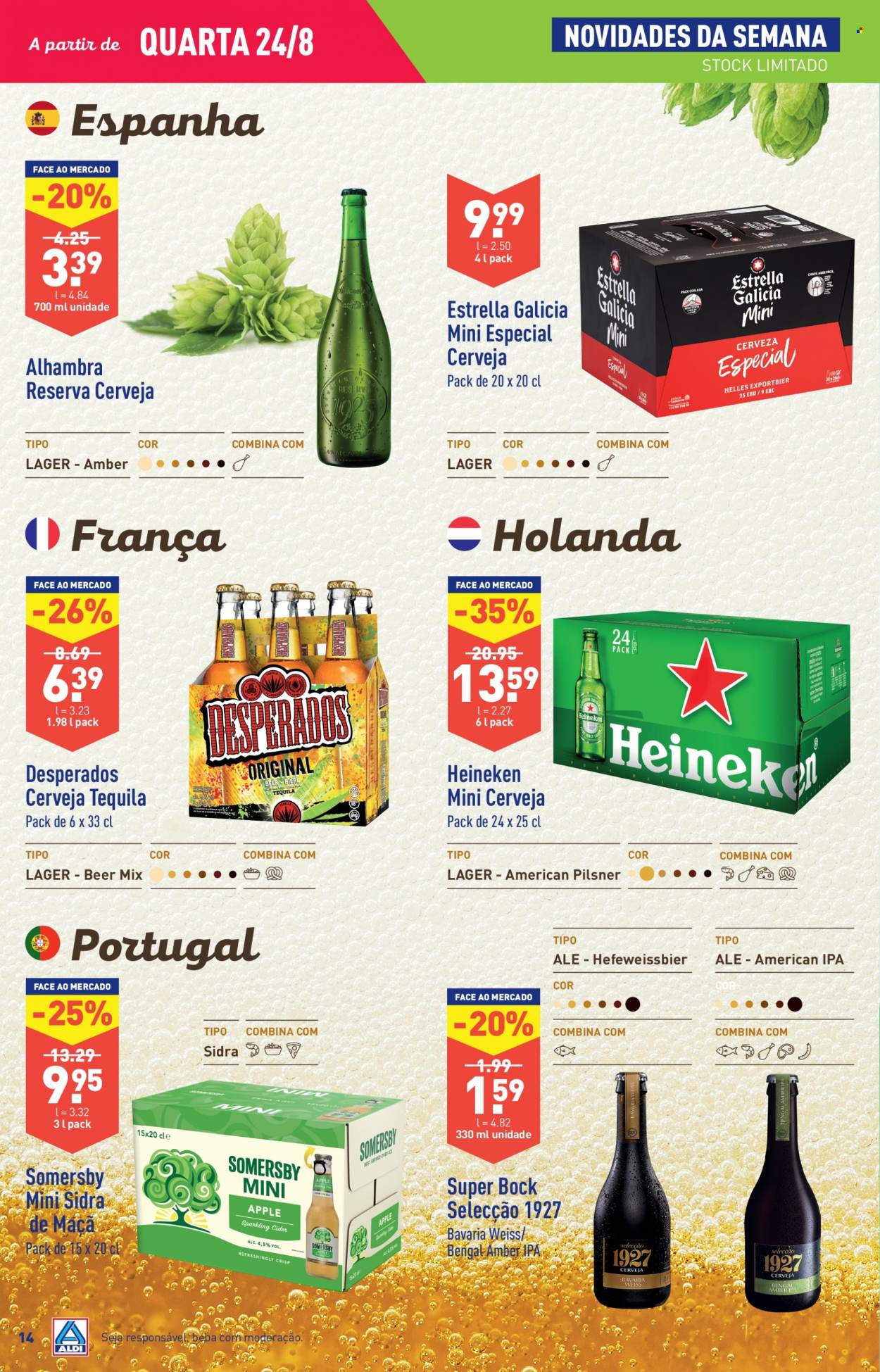 Folheto Aldi - 24.8.2022 - 30.8.2022. Página 14